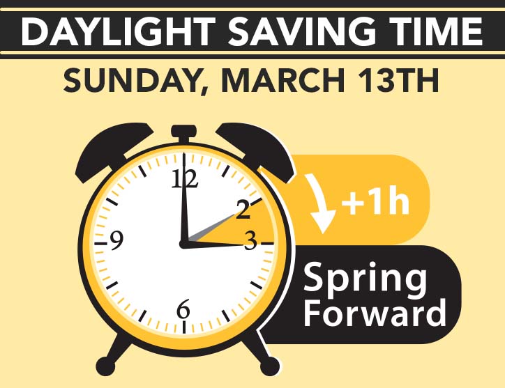 Daylight Time March 2022