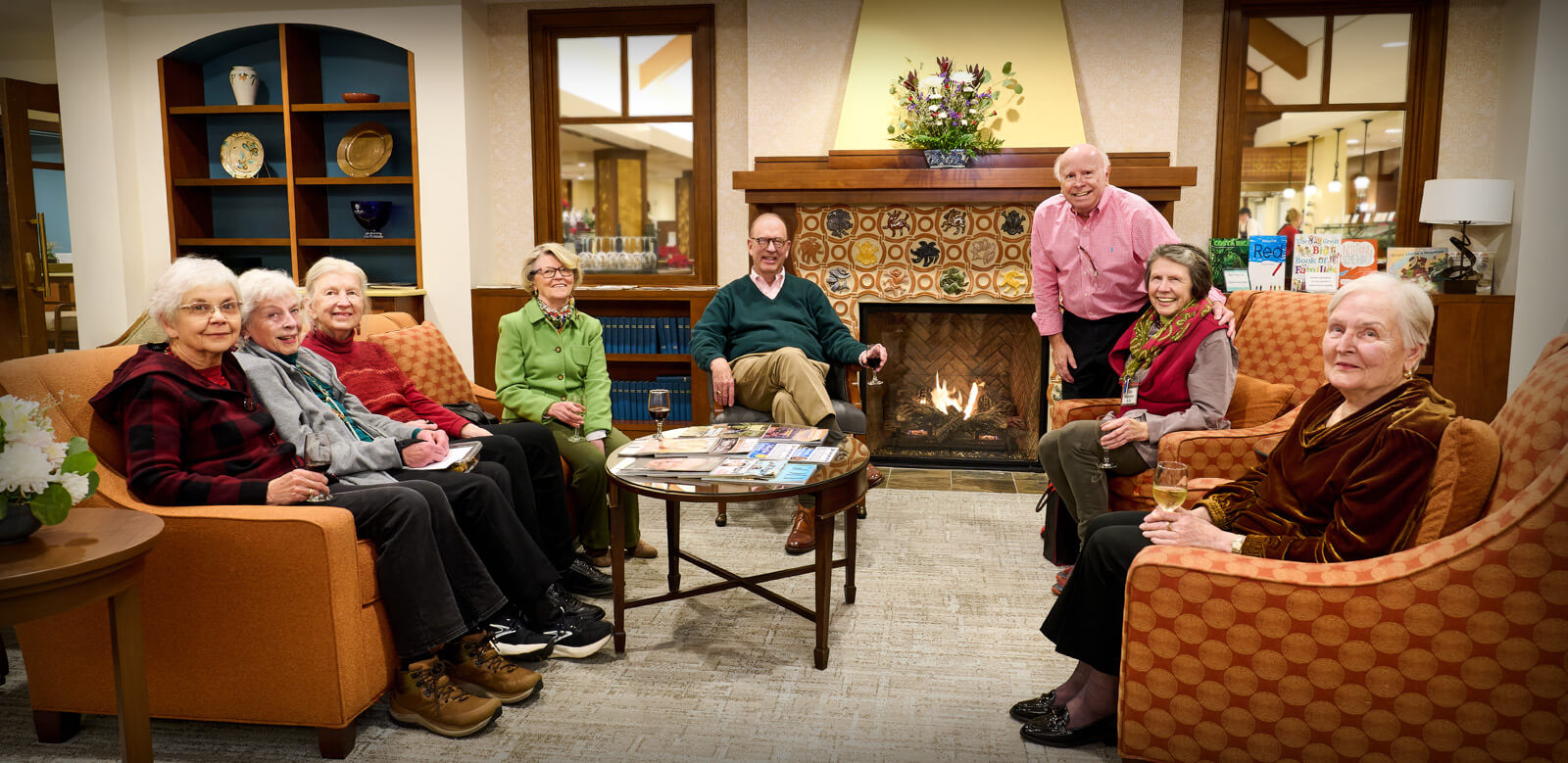 Foulkeways group fireside - Rekindle Your Passions