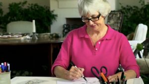 Resident Artist Drawing